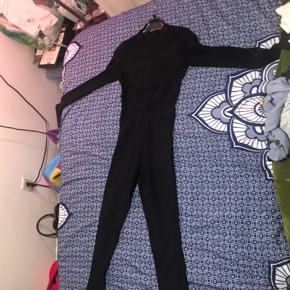 LUXE FRANCINA BANDAGE JUMPSUIT